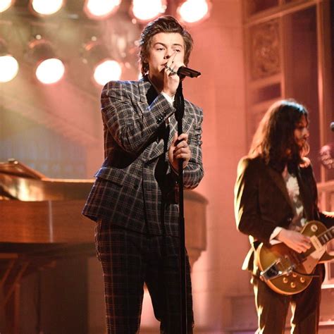 harry styles gucci suit snl|Harry Styles On SNL: Everything You Need To Know About .